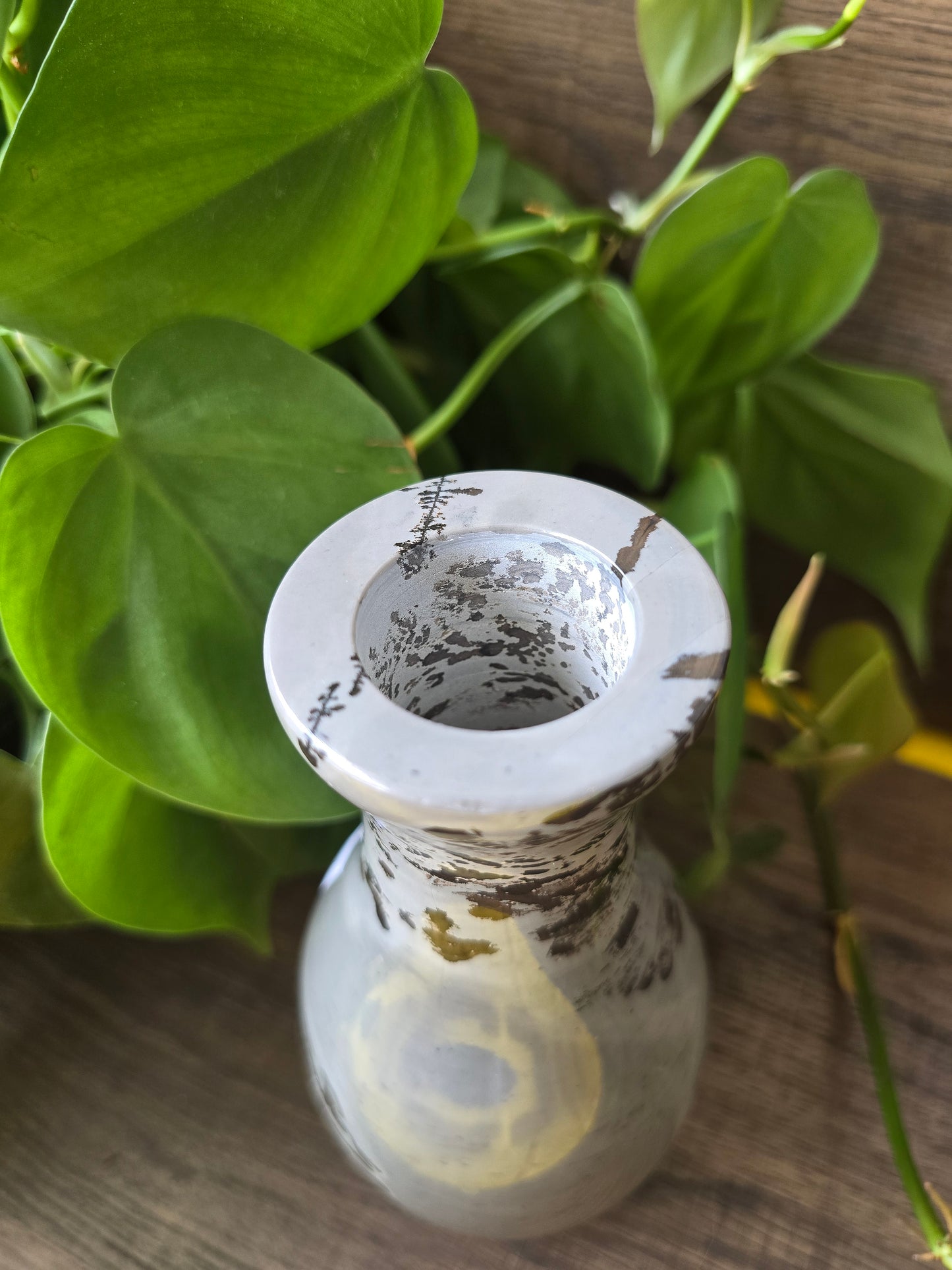 Picture Jasper Flower Vase