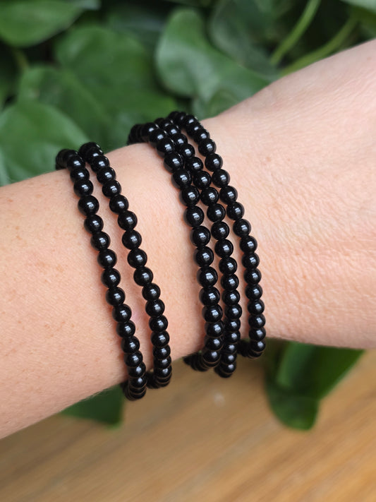 Obsidian Stretch Bracelet