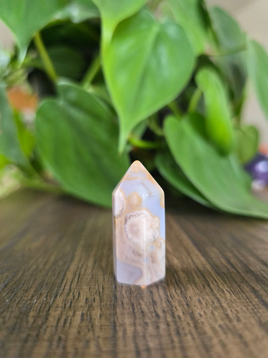 Flower Agate Mini Point