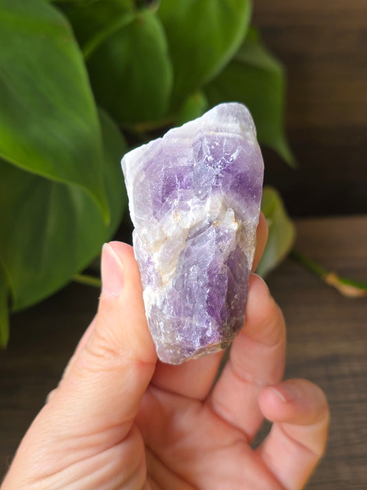 Rough Chevron Amethyst