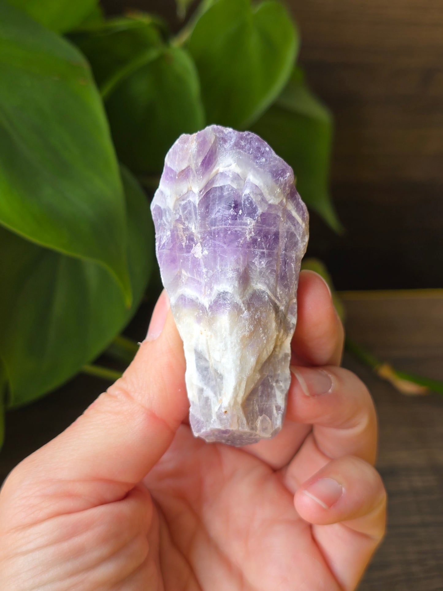 Rough Chevron Amethyst