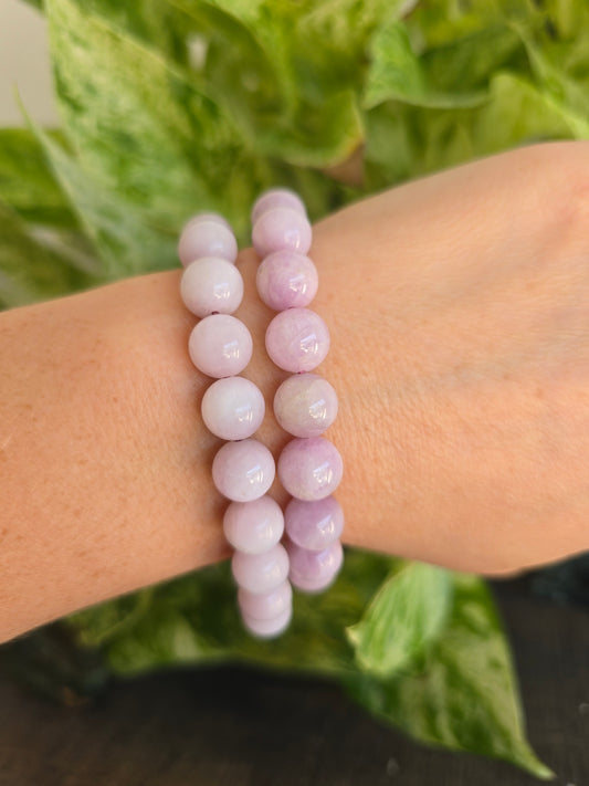 Kunzite Stretch Bracelet