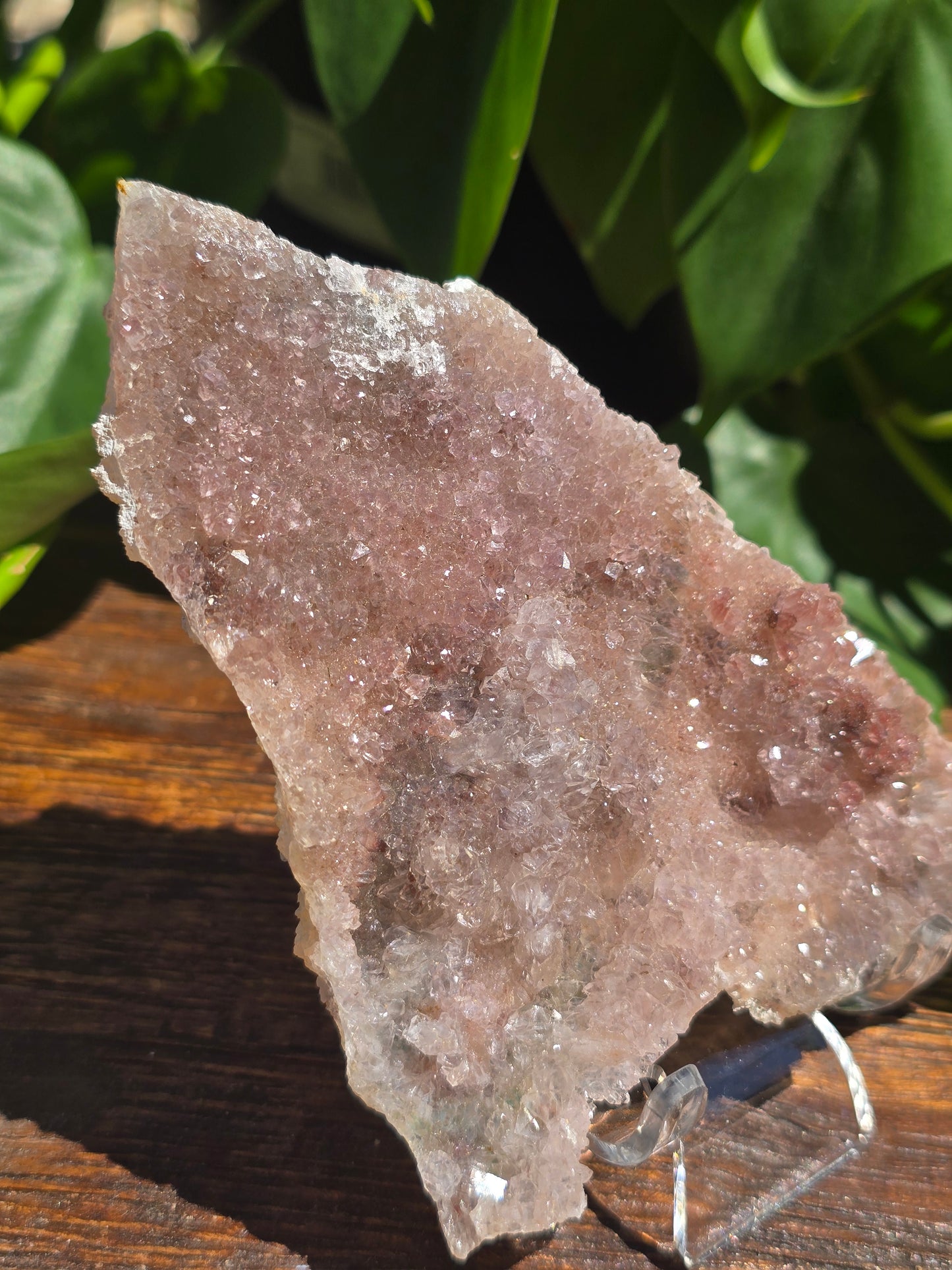 Brazilian Pink Amethyst Plate
