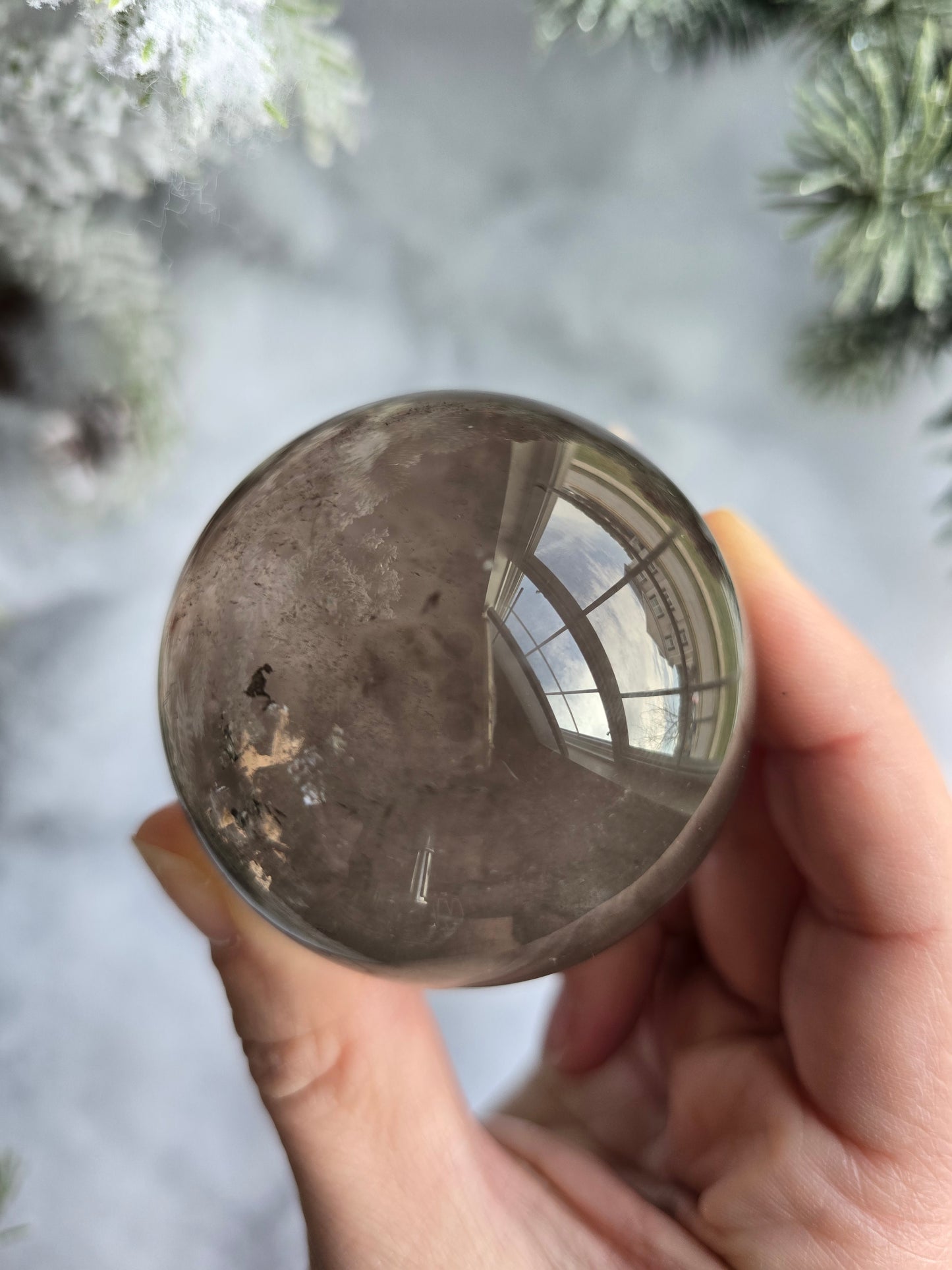 Smoky Quartz Sphere "C"