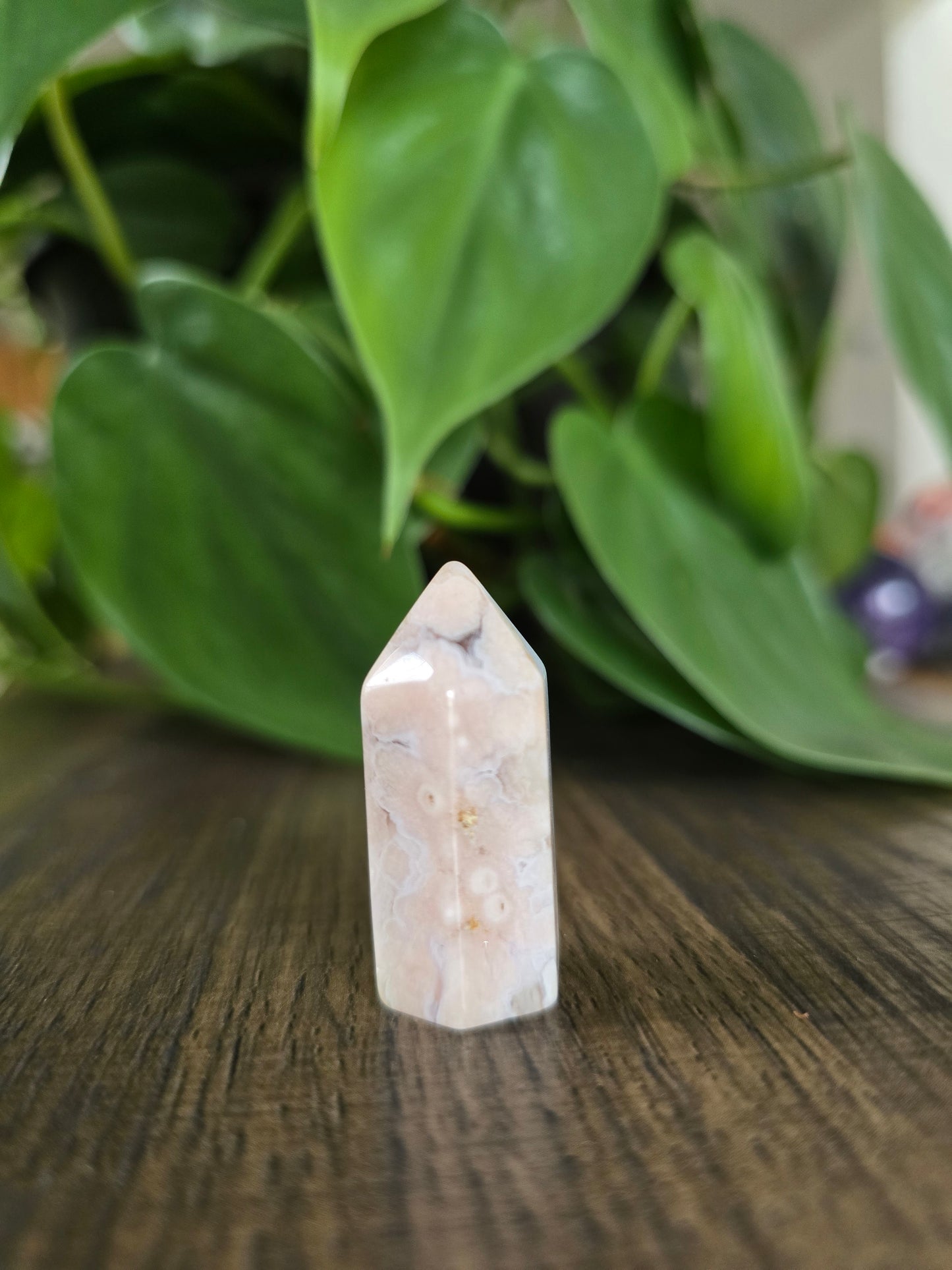 Flower Agate Mini Point