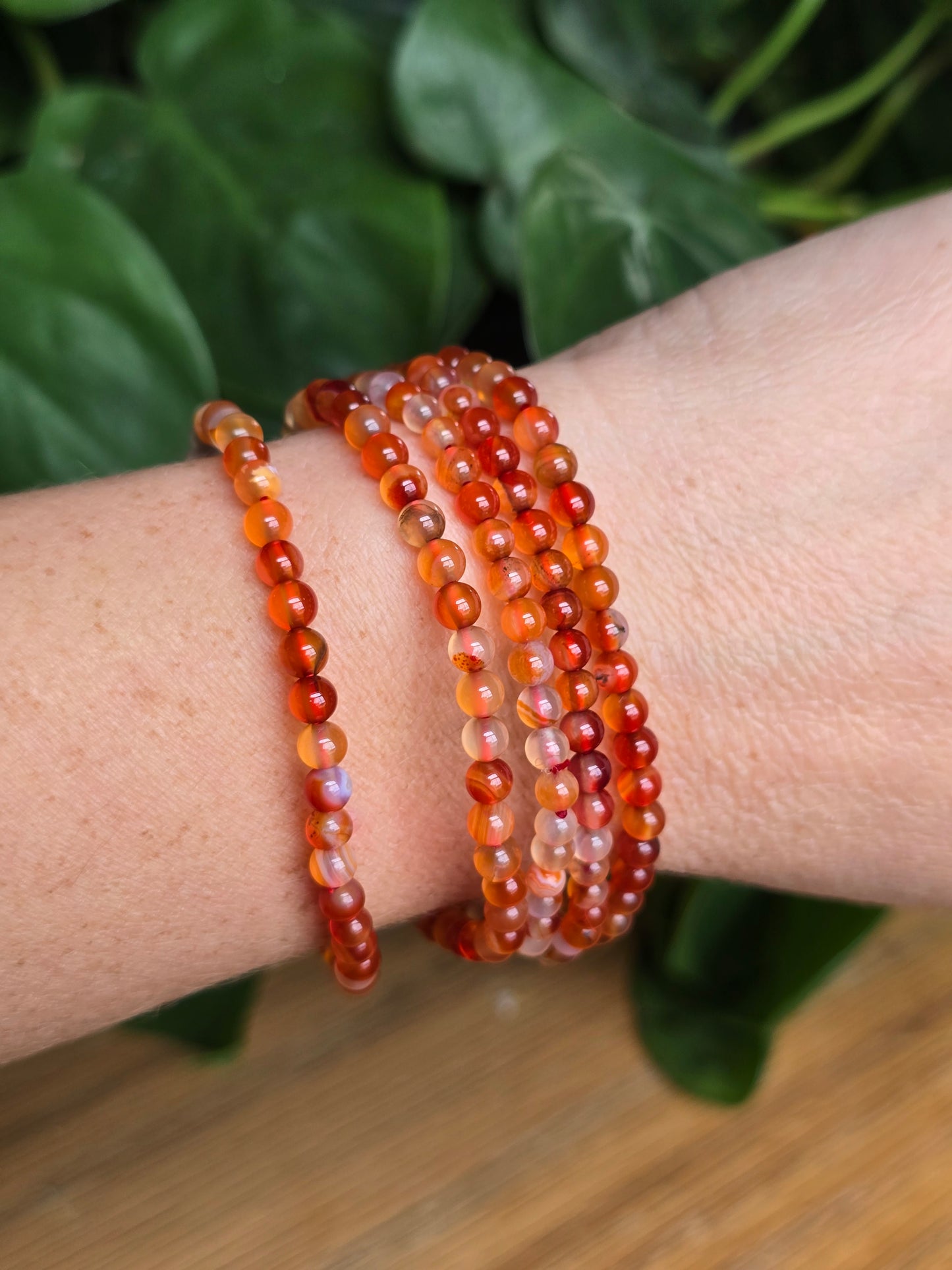Carnelian Stretch Bracelet