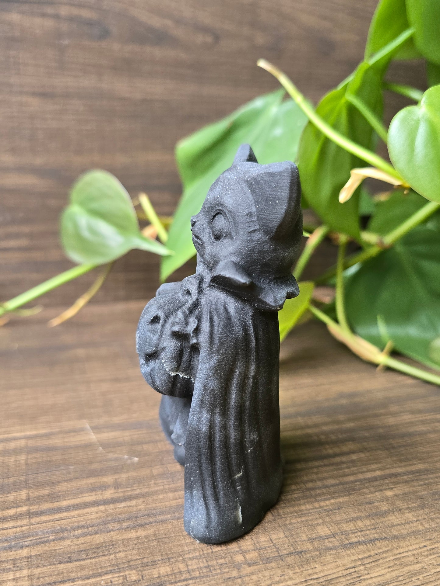 Obsidian Trick or Treat Cat