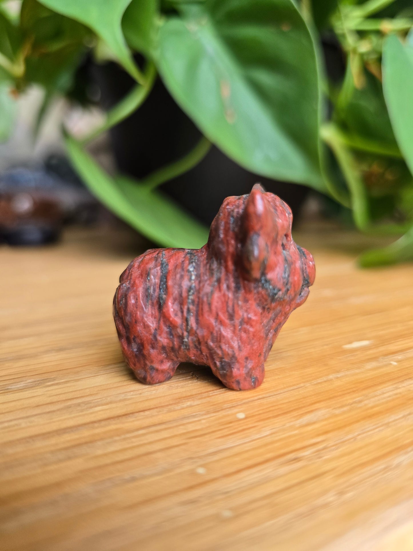 Red Jasper Cow