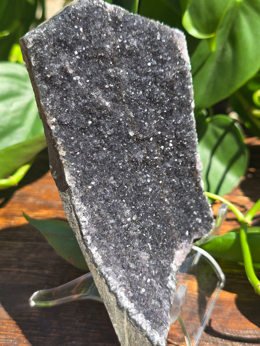 Brazilian Black Amethyst Plate