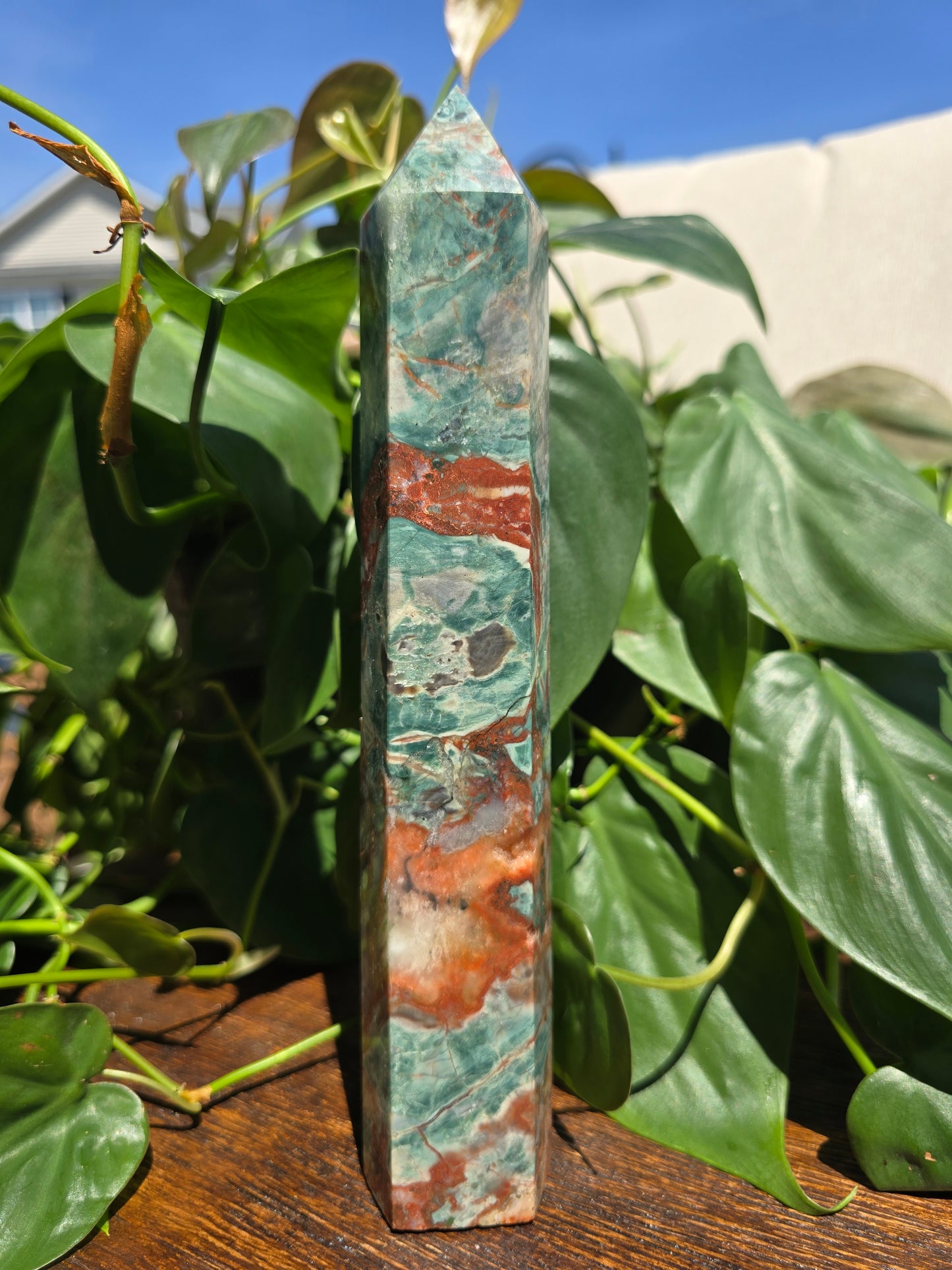 Money Agate Crystal Tower "B"