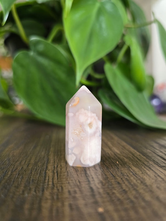 Flower Agate Mini Point
