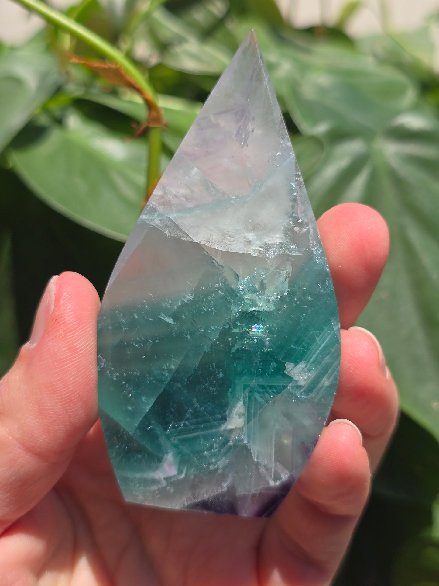 Rainbow Fluorite Flipper "B"