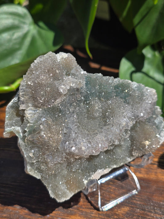 Brazilian Impression Amethyst Plate