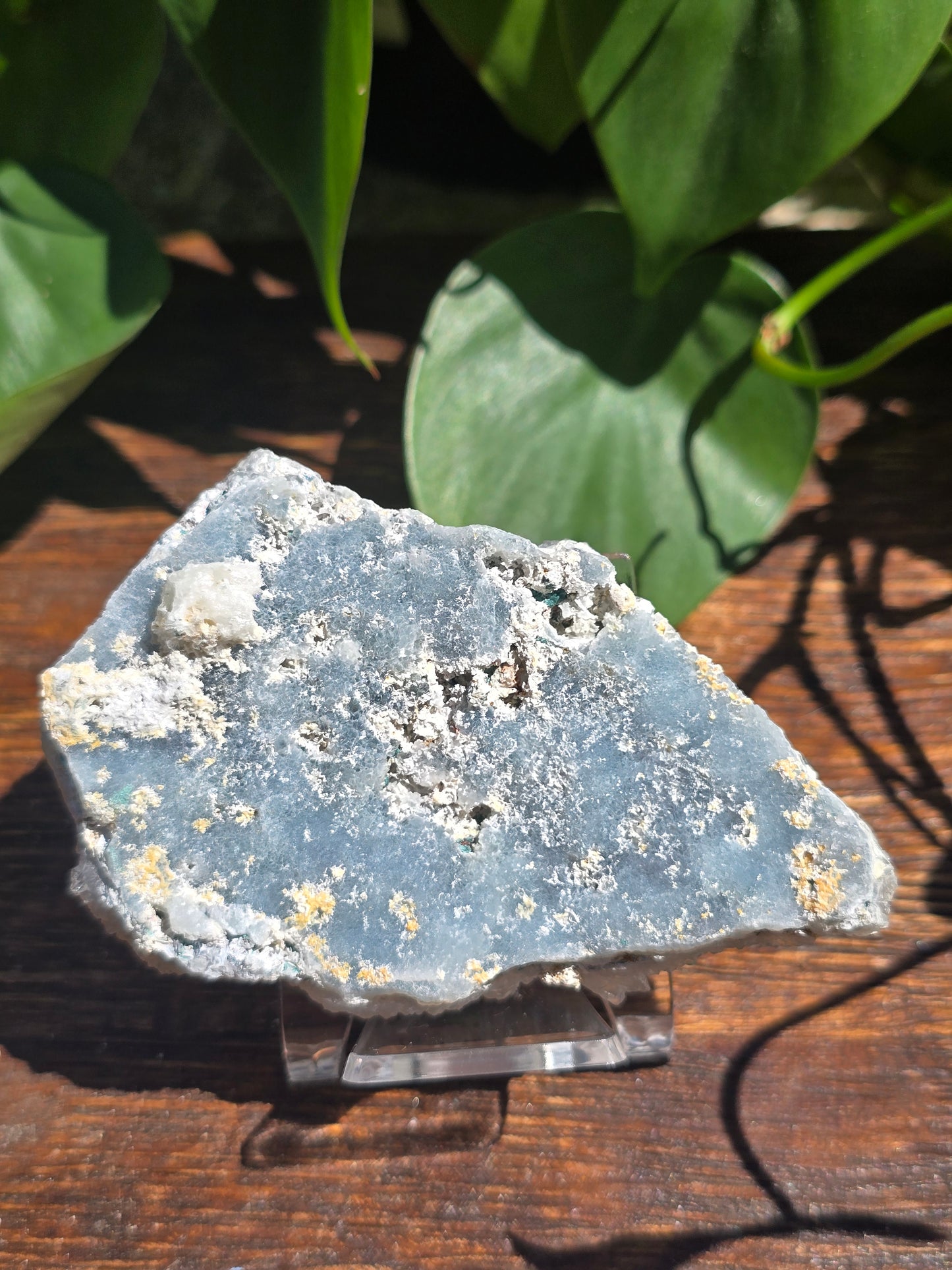 Brazilian Impression Amethyst Plate
