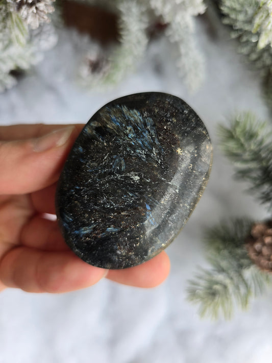 Anthophyllite Palm Stone "B"