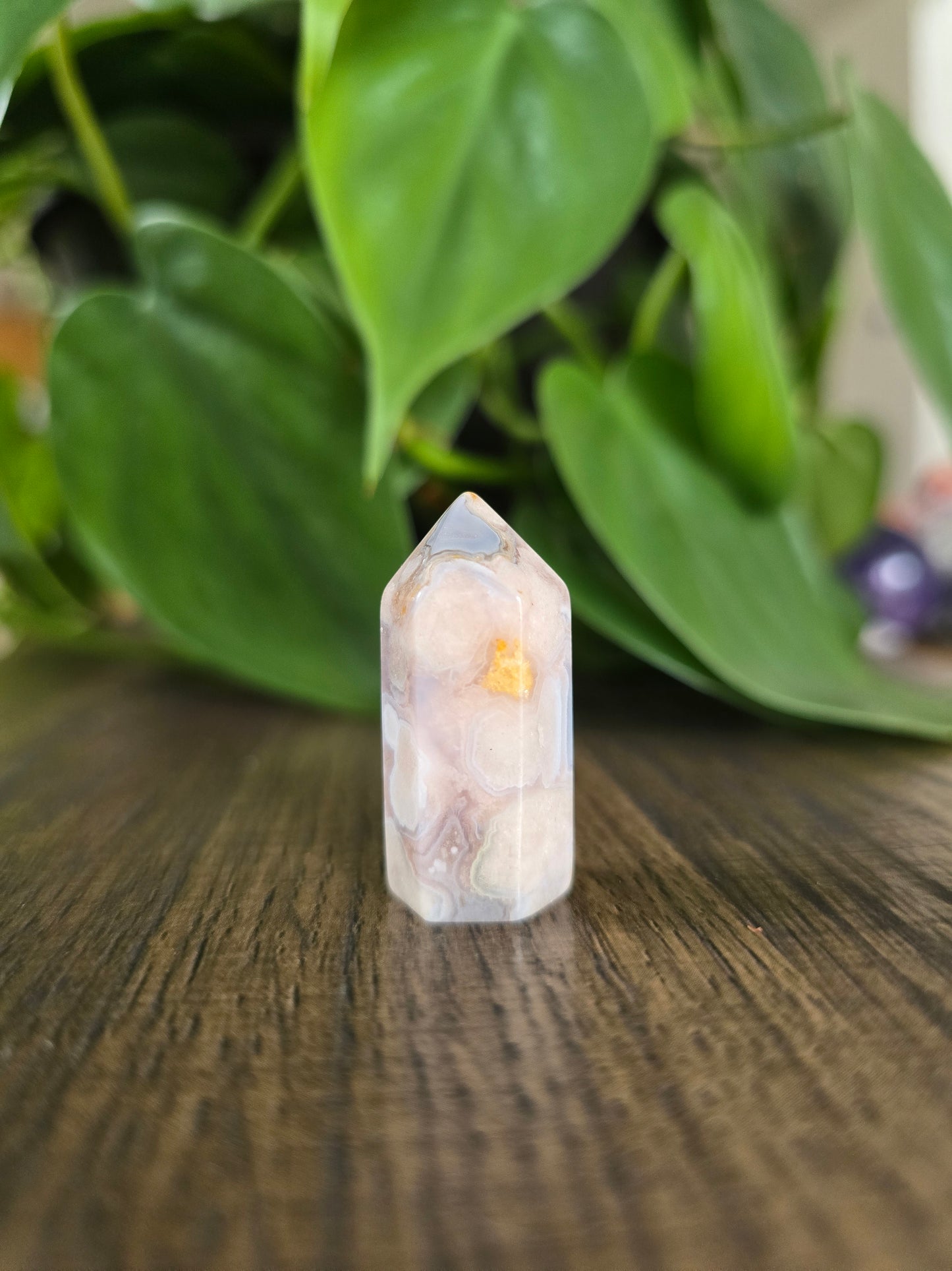Flower Agate Mini Point