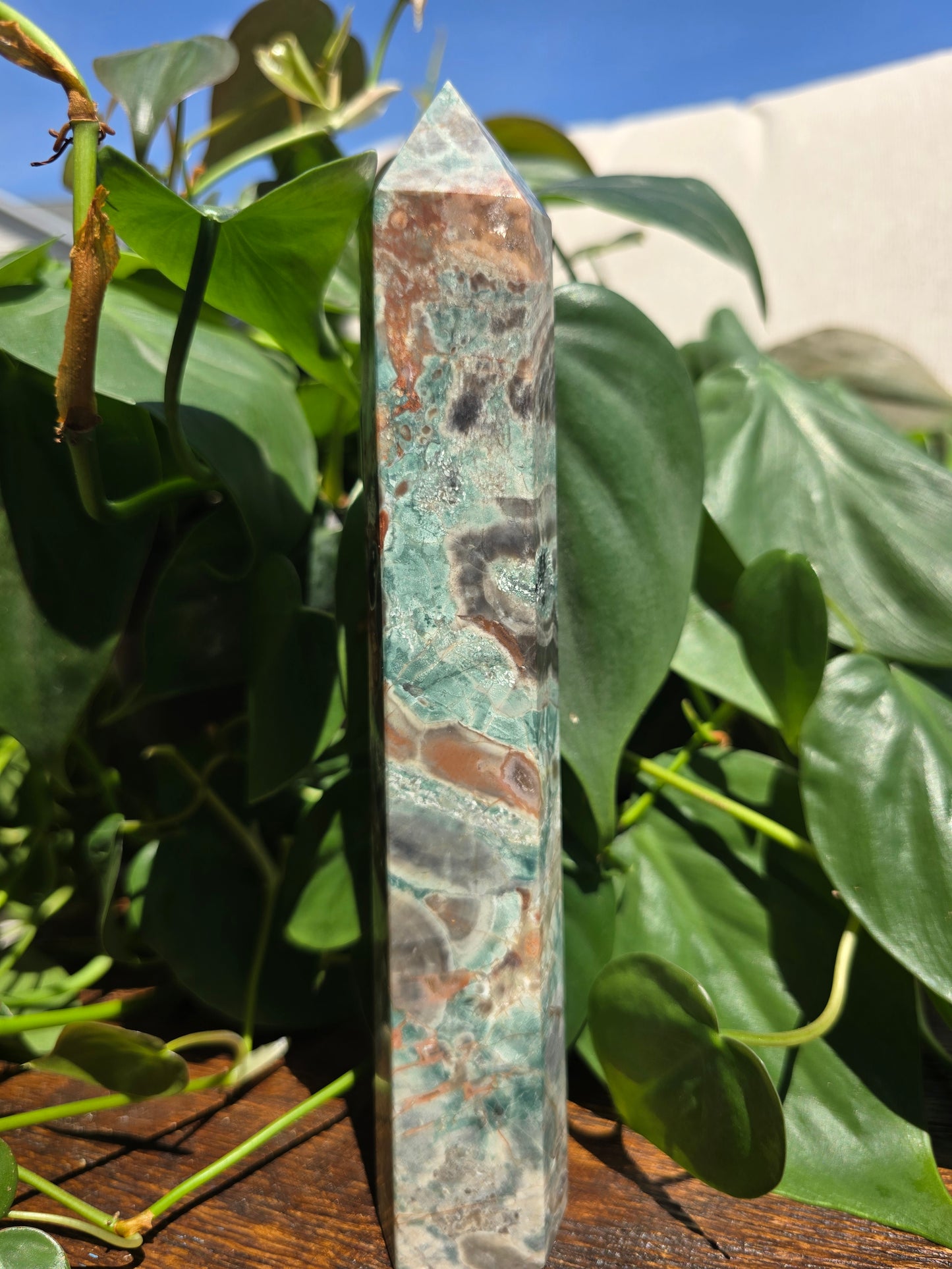 Money Agate Crystal Tower "A"