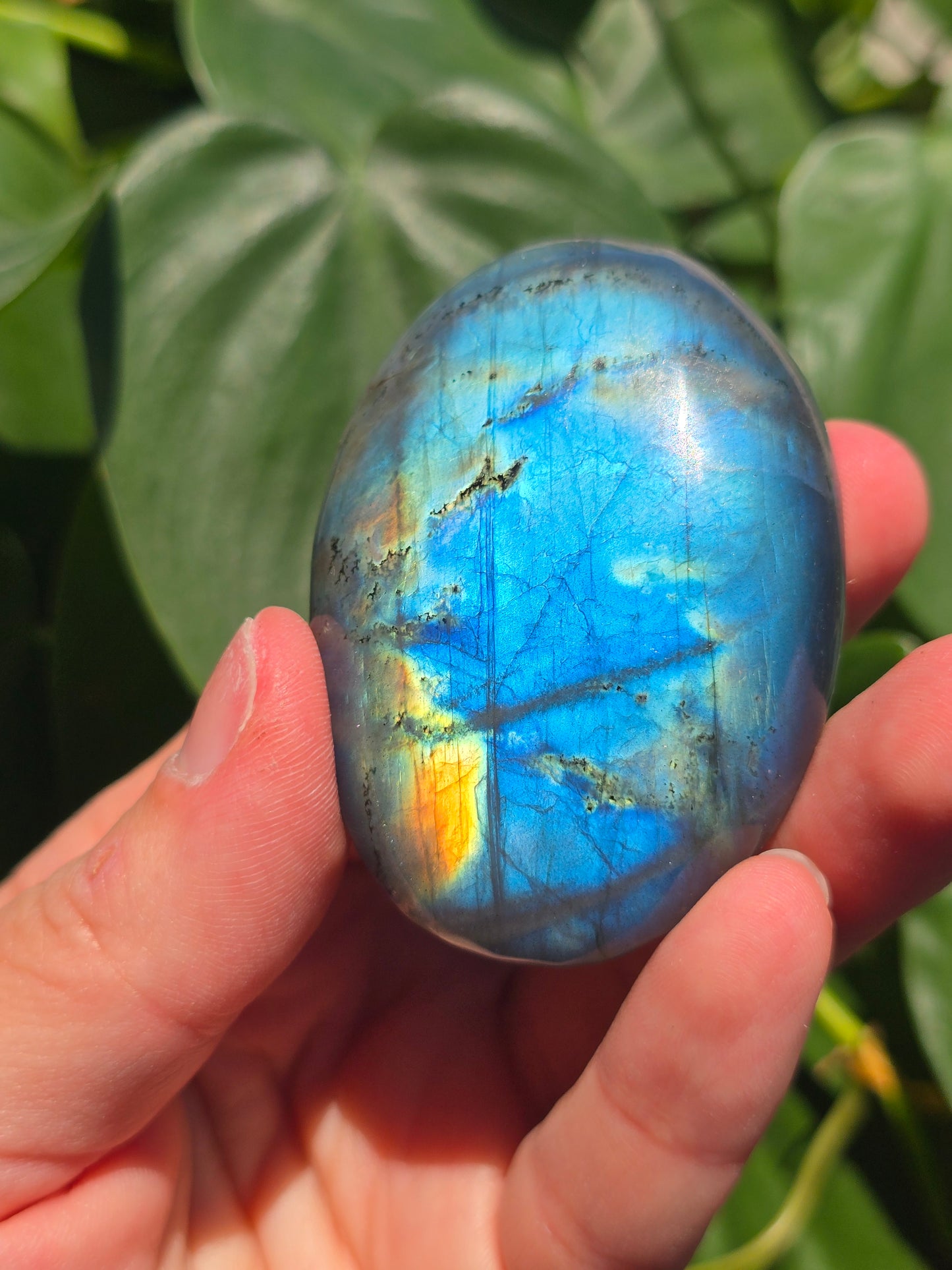 Labradorite Palm Stone "B"