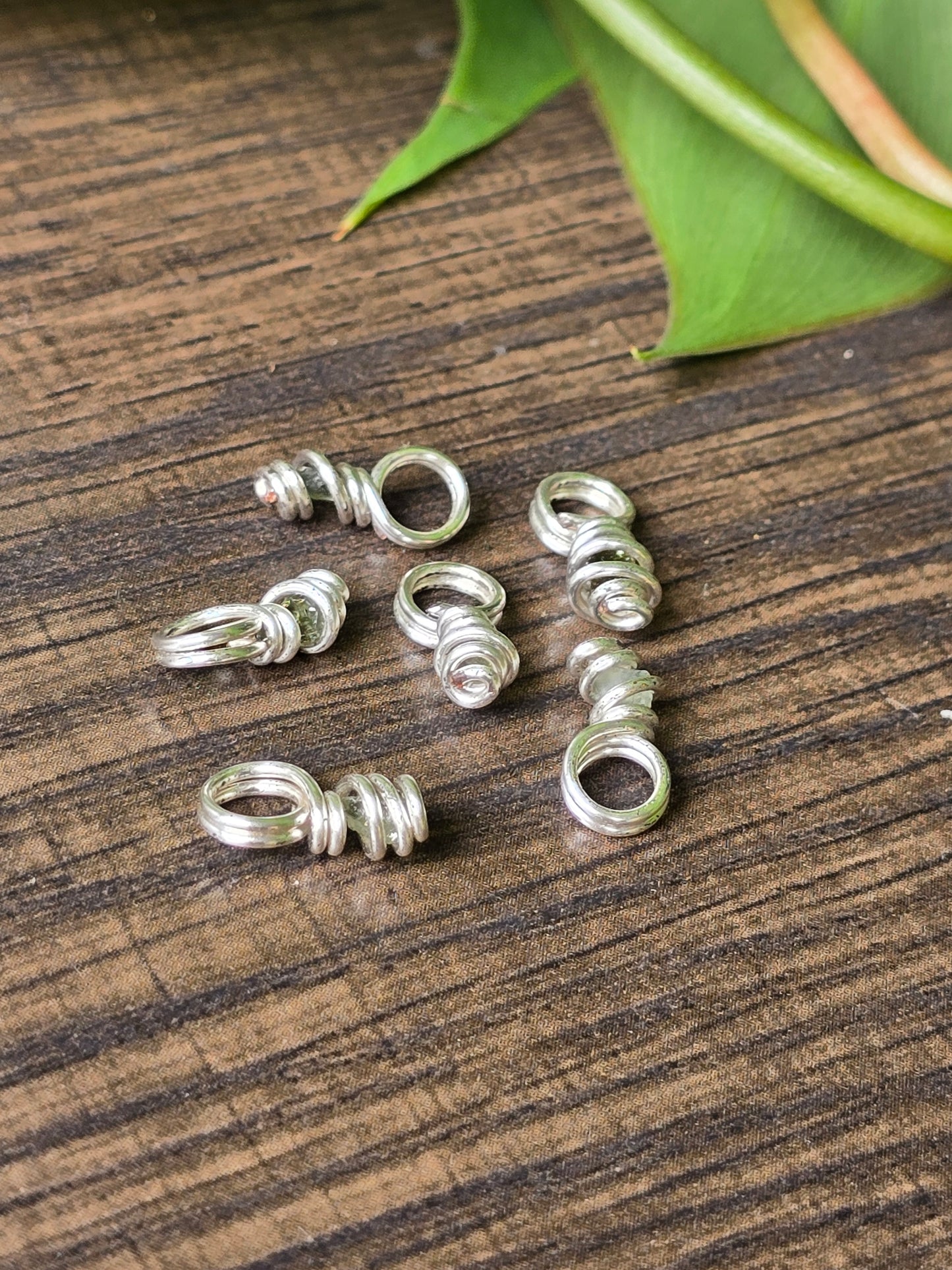 Lot Of Moldavite Charms