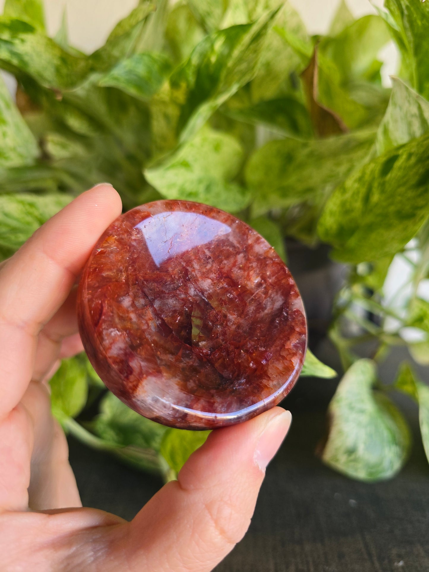 Fire Quartz Small Bowl "O"