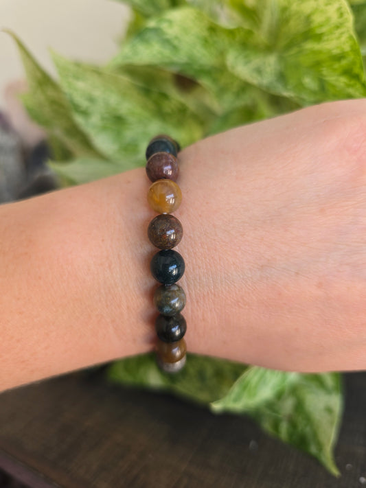 Jasper Stretch Bracelet