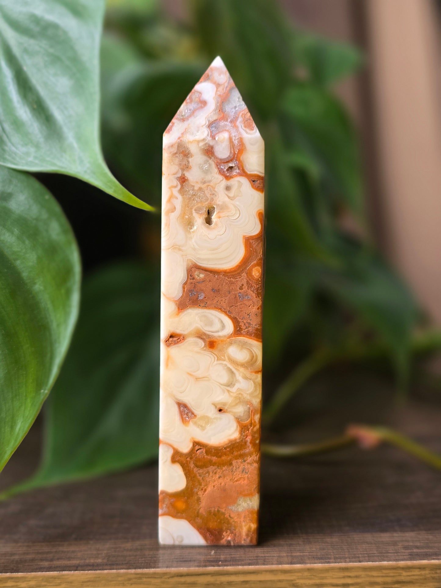 Chocolate Calcite Tower