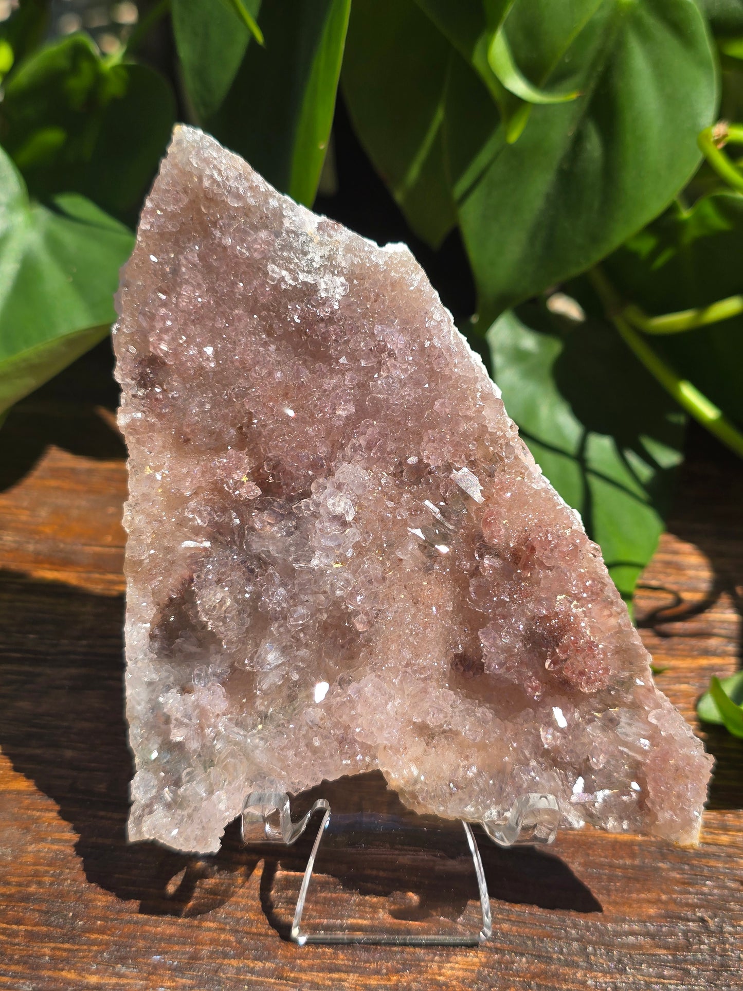 Brazilian Pink Amethyst Plate