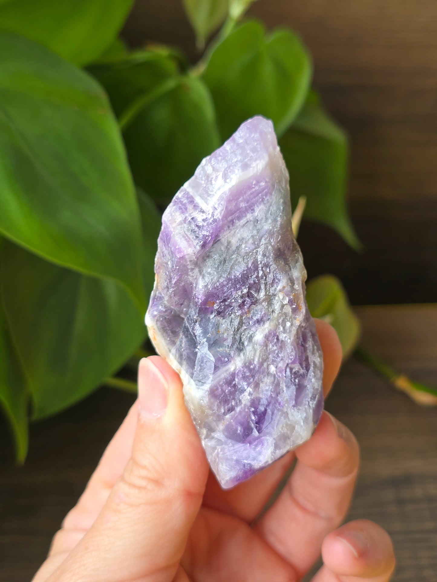 Rough Chevron Amethyst