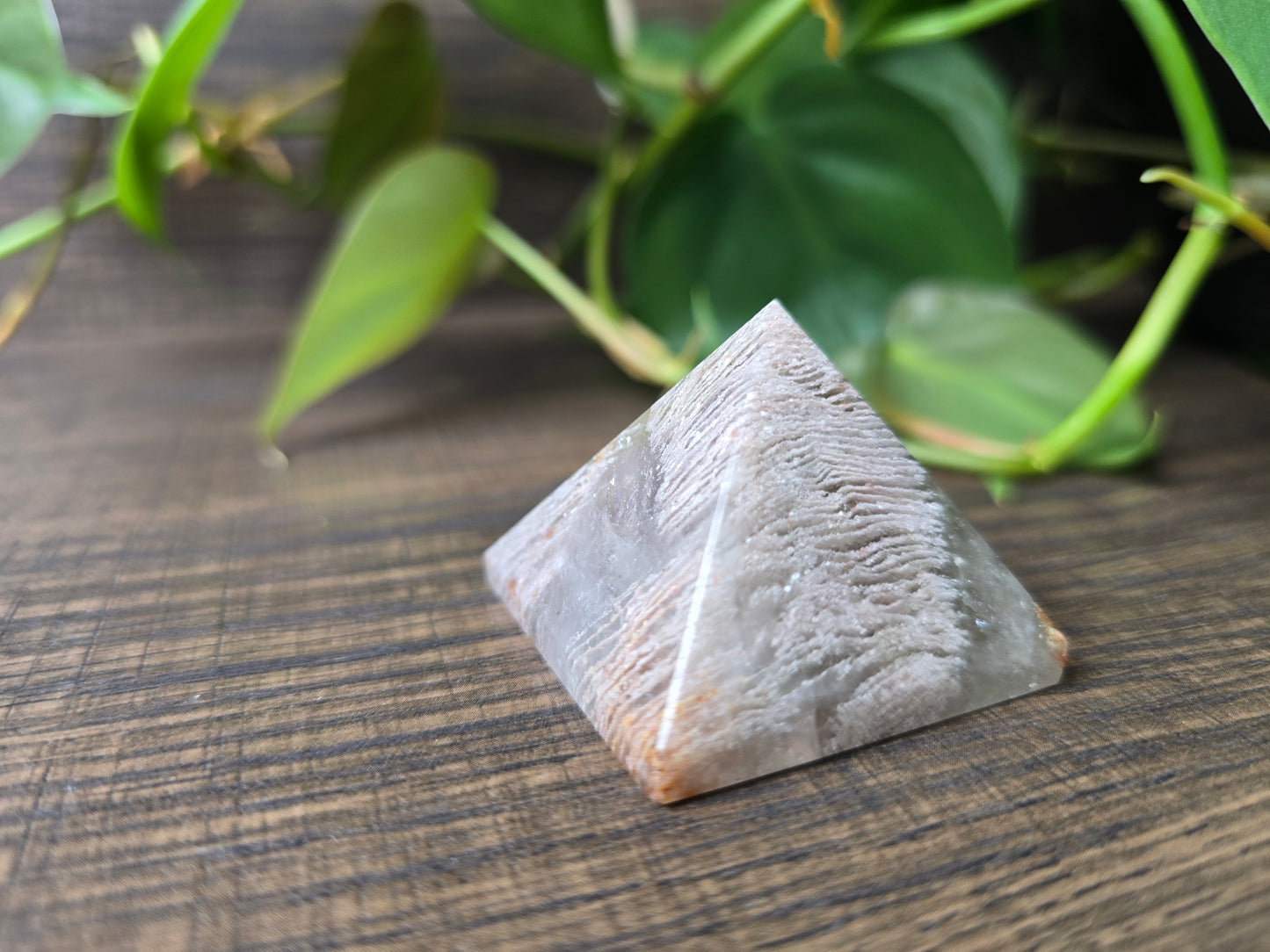 Garden Quartz Pyramid