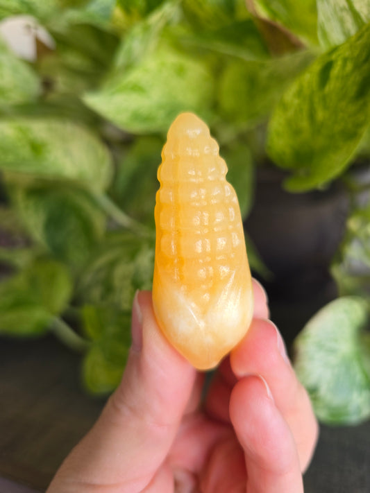 Orange Calcite Corn