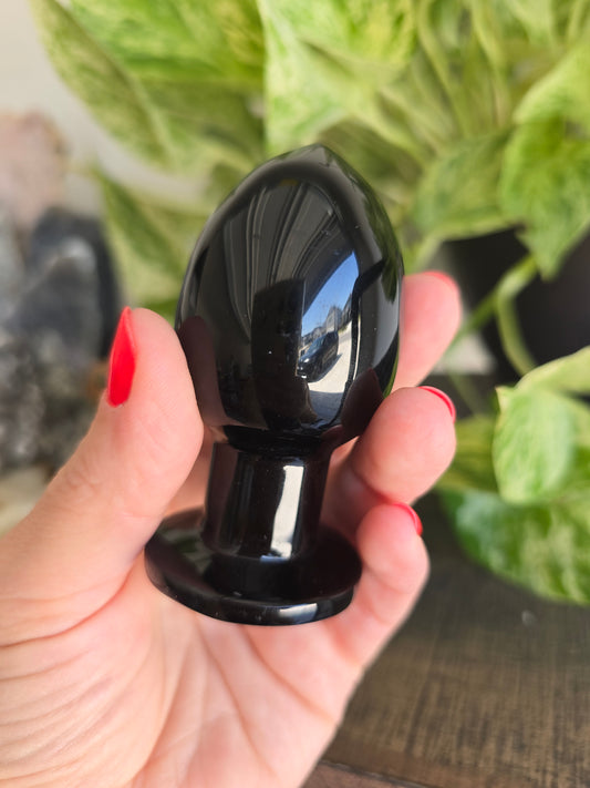 Obsidian Rectal Dilator Anal Plug