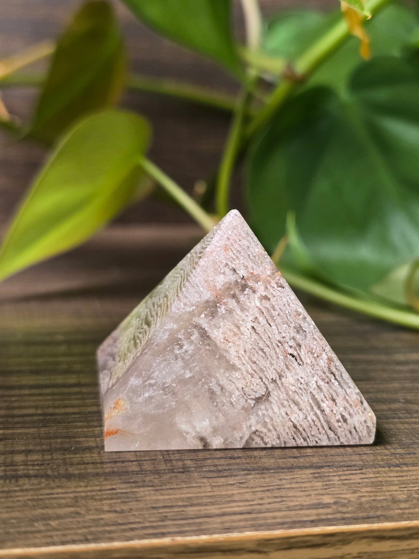 Garden Quartz Pyramid