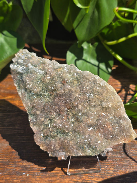 Brazilian Impression Amethyst Plate