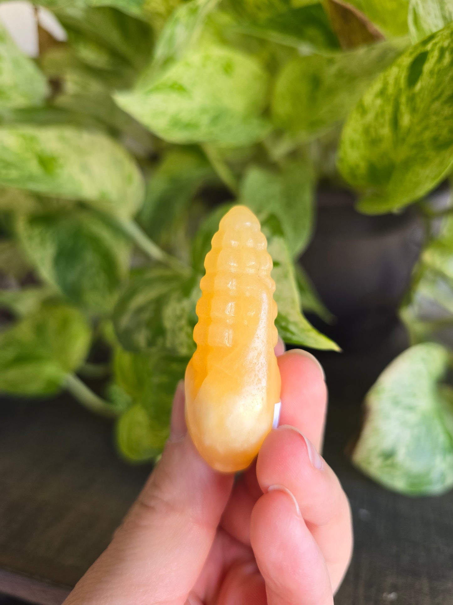 Orange Calcite Corn