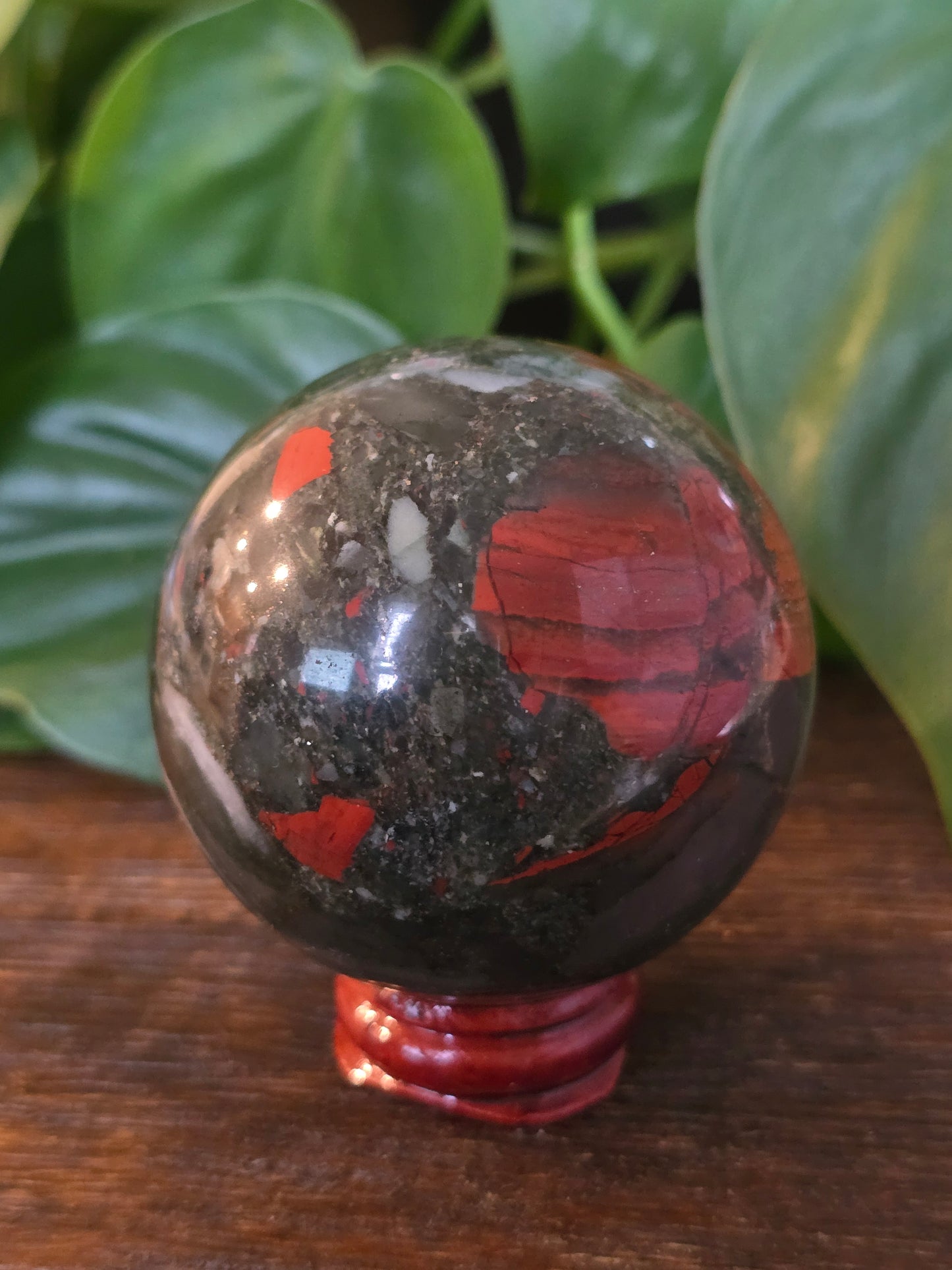 African Bloodstone Sphere "A"