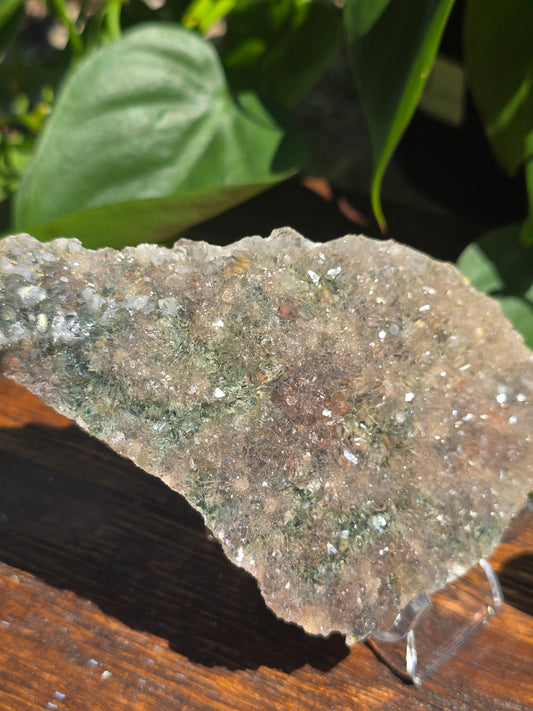 Brazilian Impression Amethyst Plate