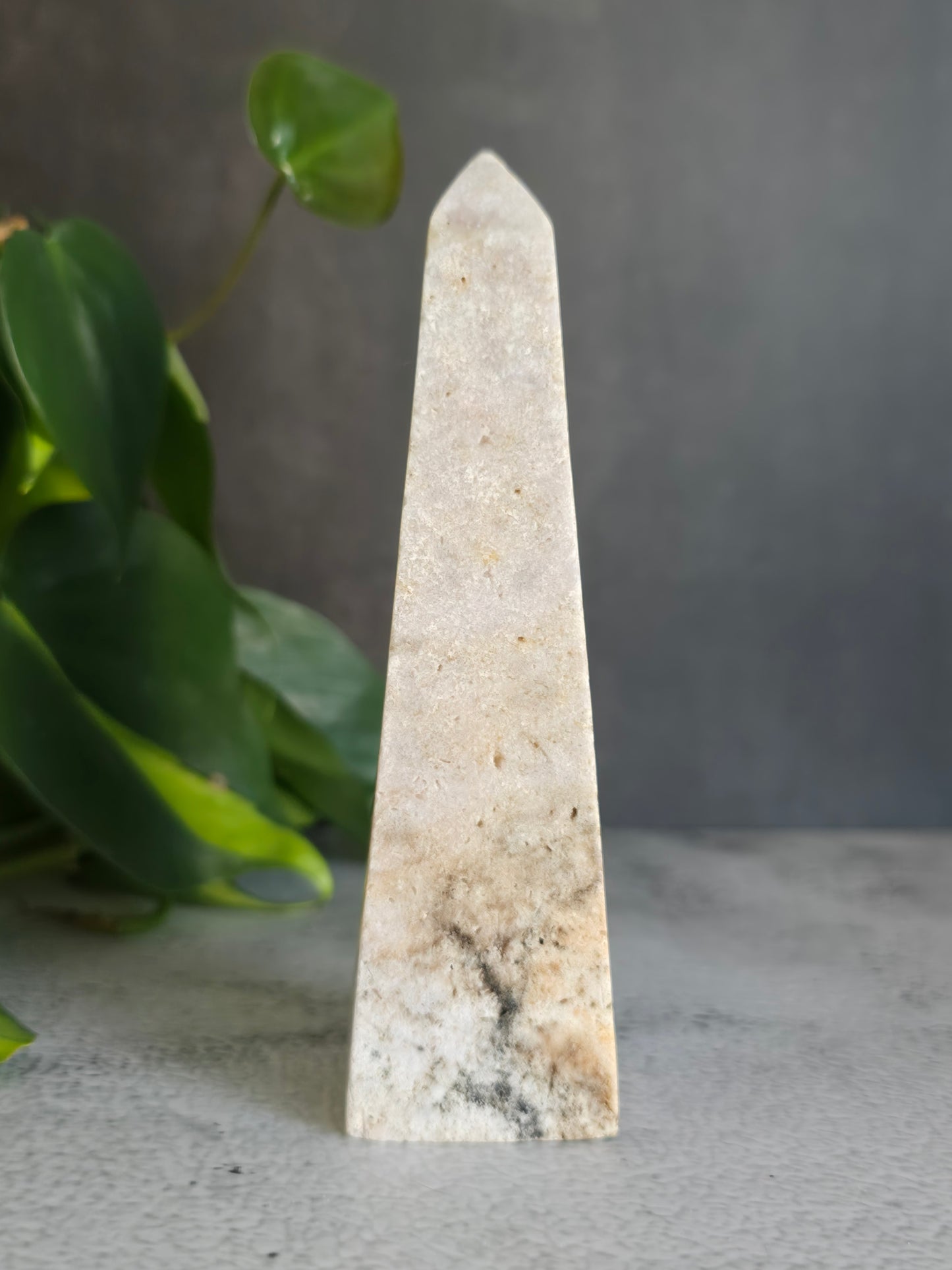 Brazilian Pink Amethyst Obelisk