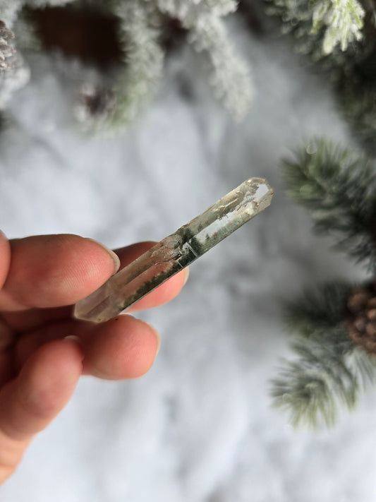 Garden Quartz Natural Doube-Terminated (DT) Point
