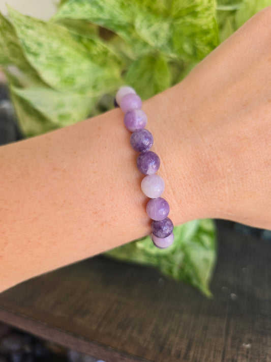 Lepidolite Stretch Bracelet