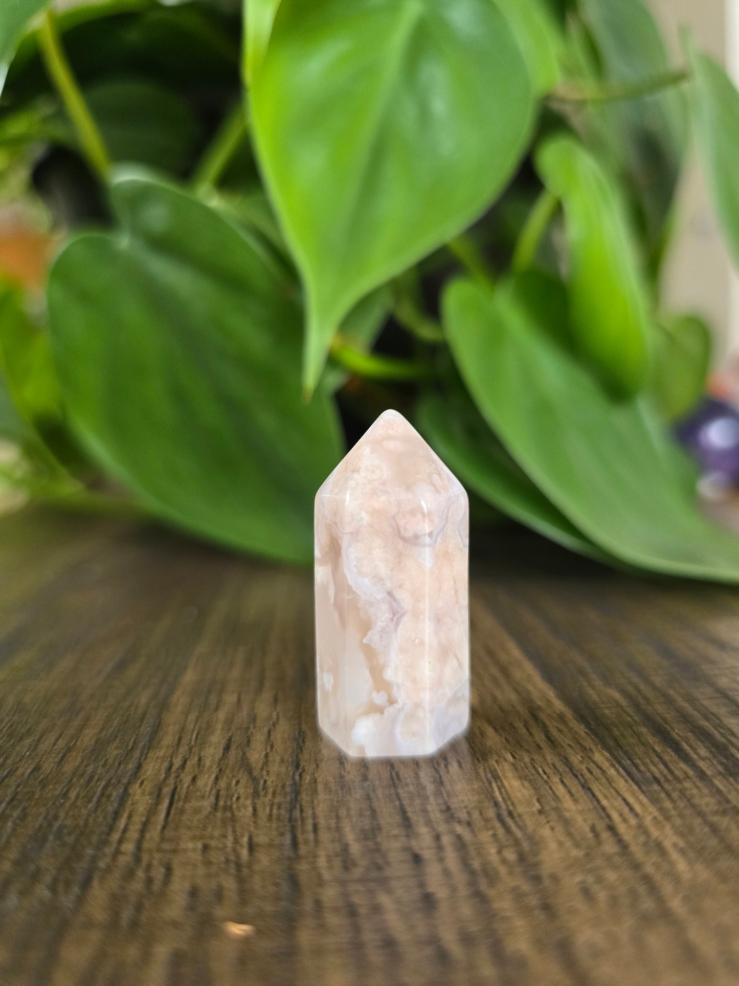 Flower Agate Mini Point