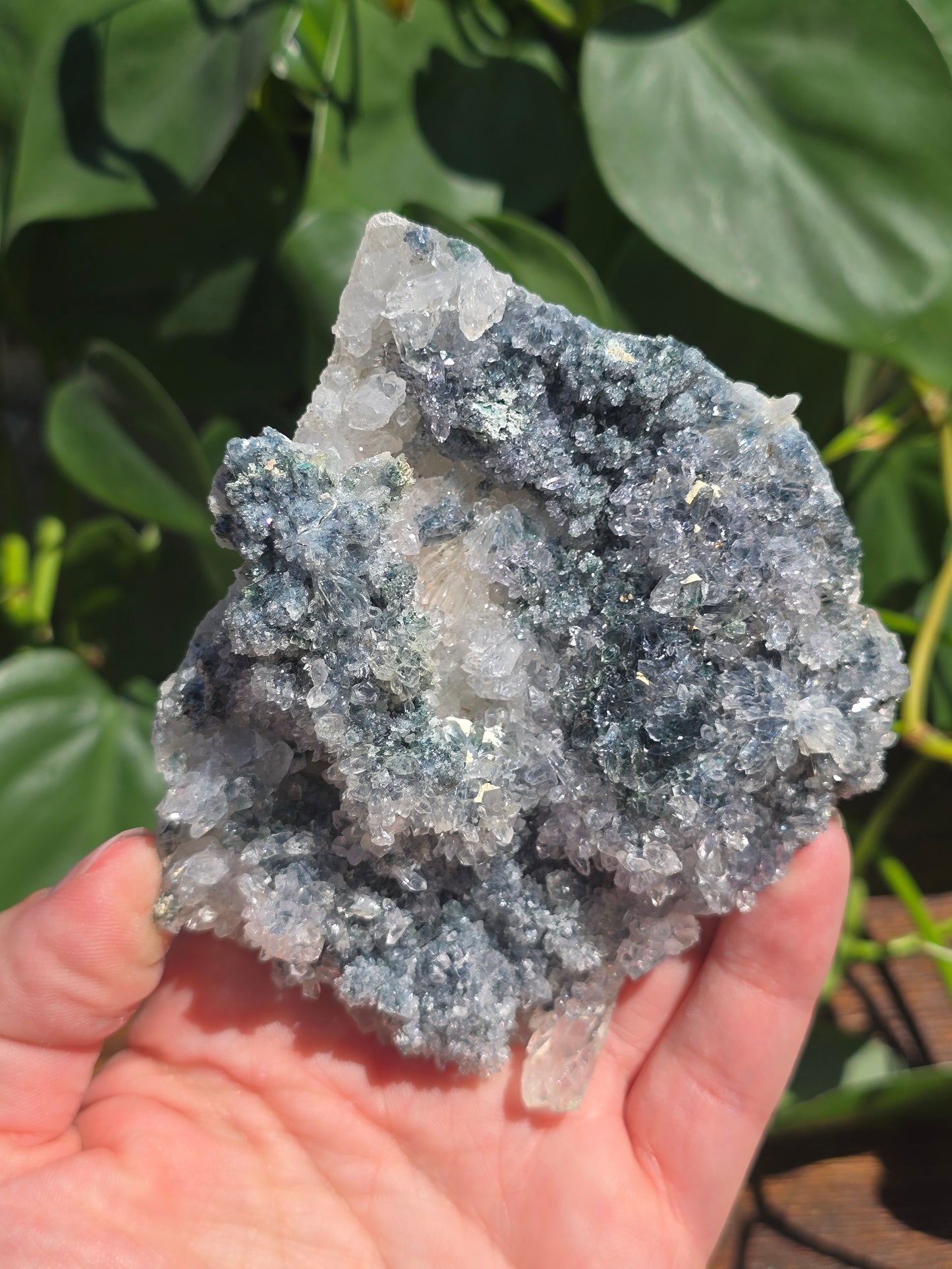 Brazilian Impression Amethyst Plate