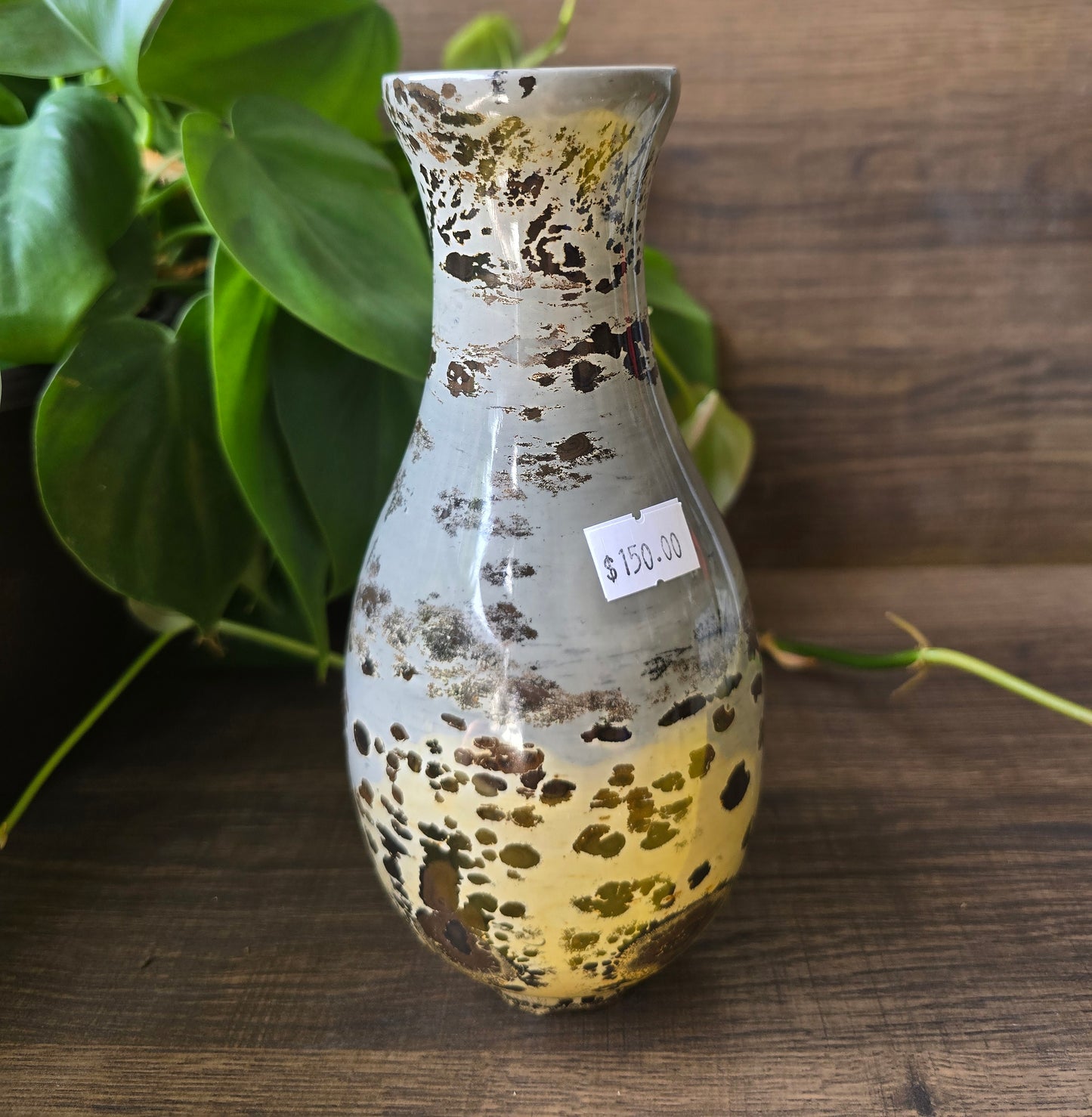 Picture Jasper Flower Vase