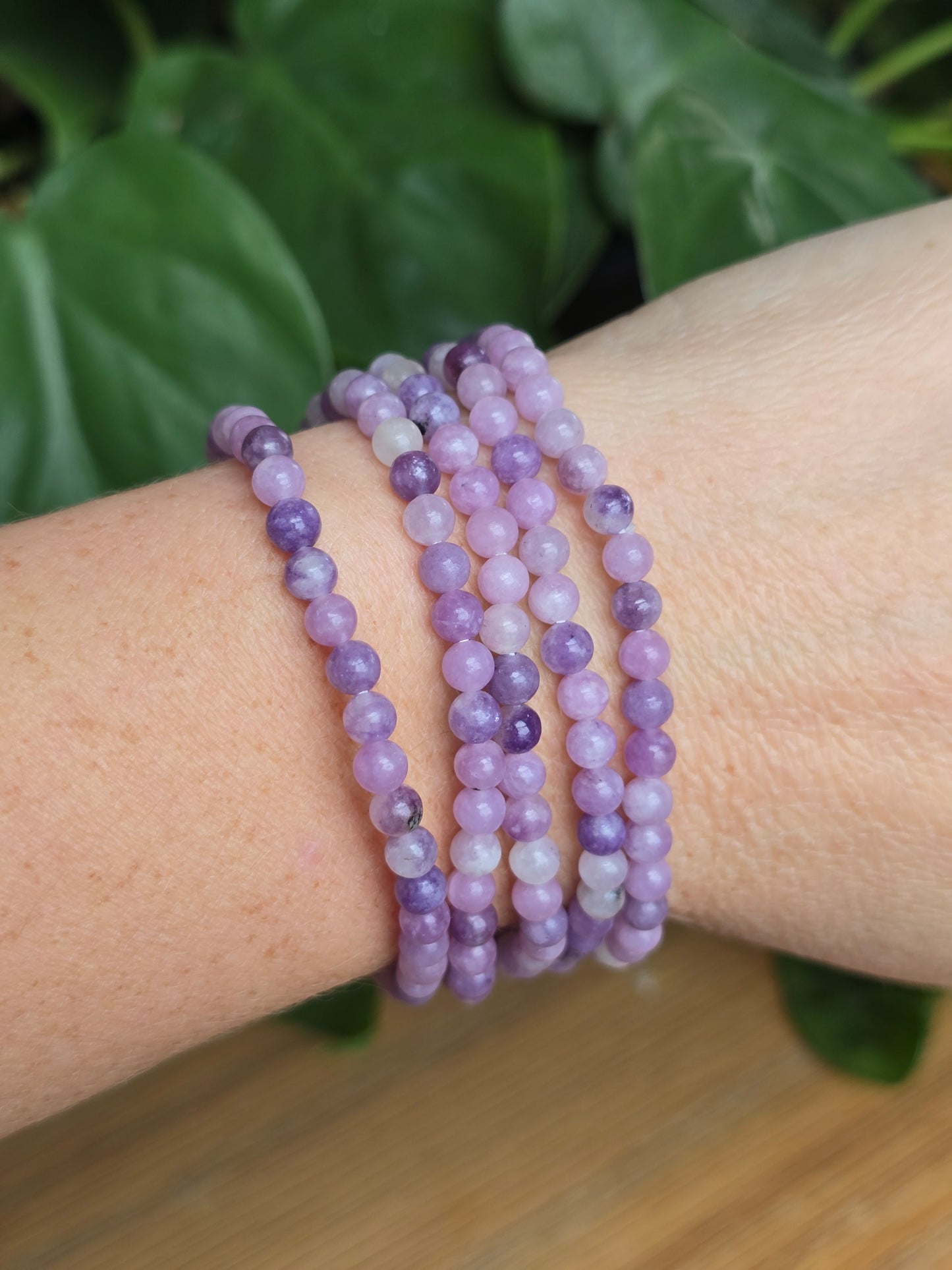 Lepidolite Stretch Bracelet