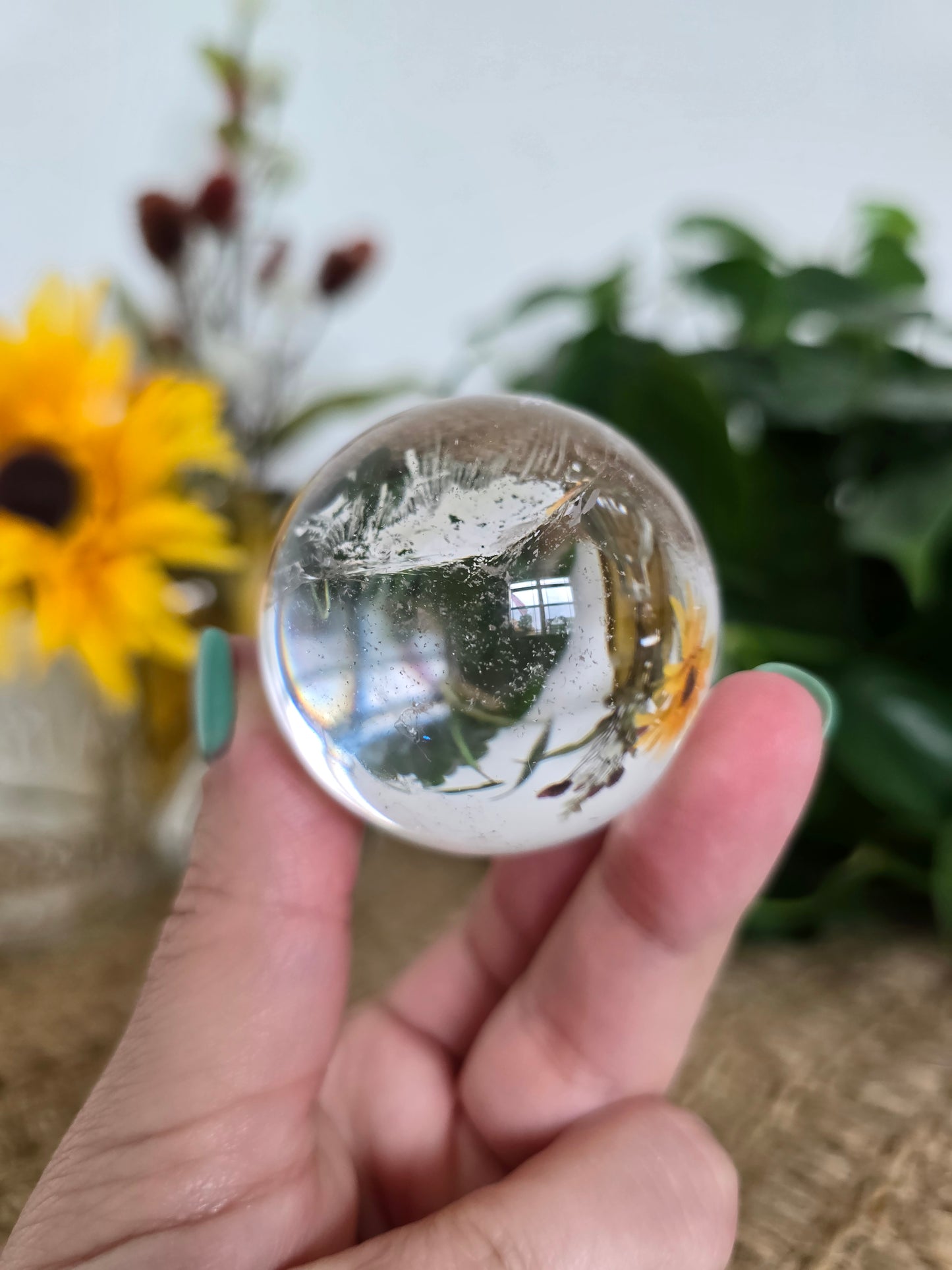 Clear Quartz Sphere