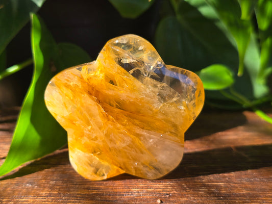 Golden Healer Flower Carving "B"