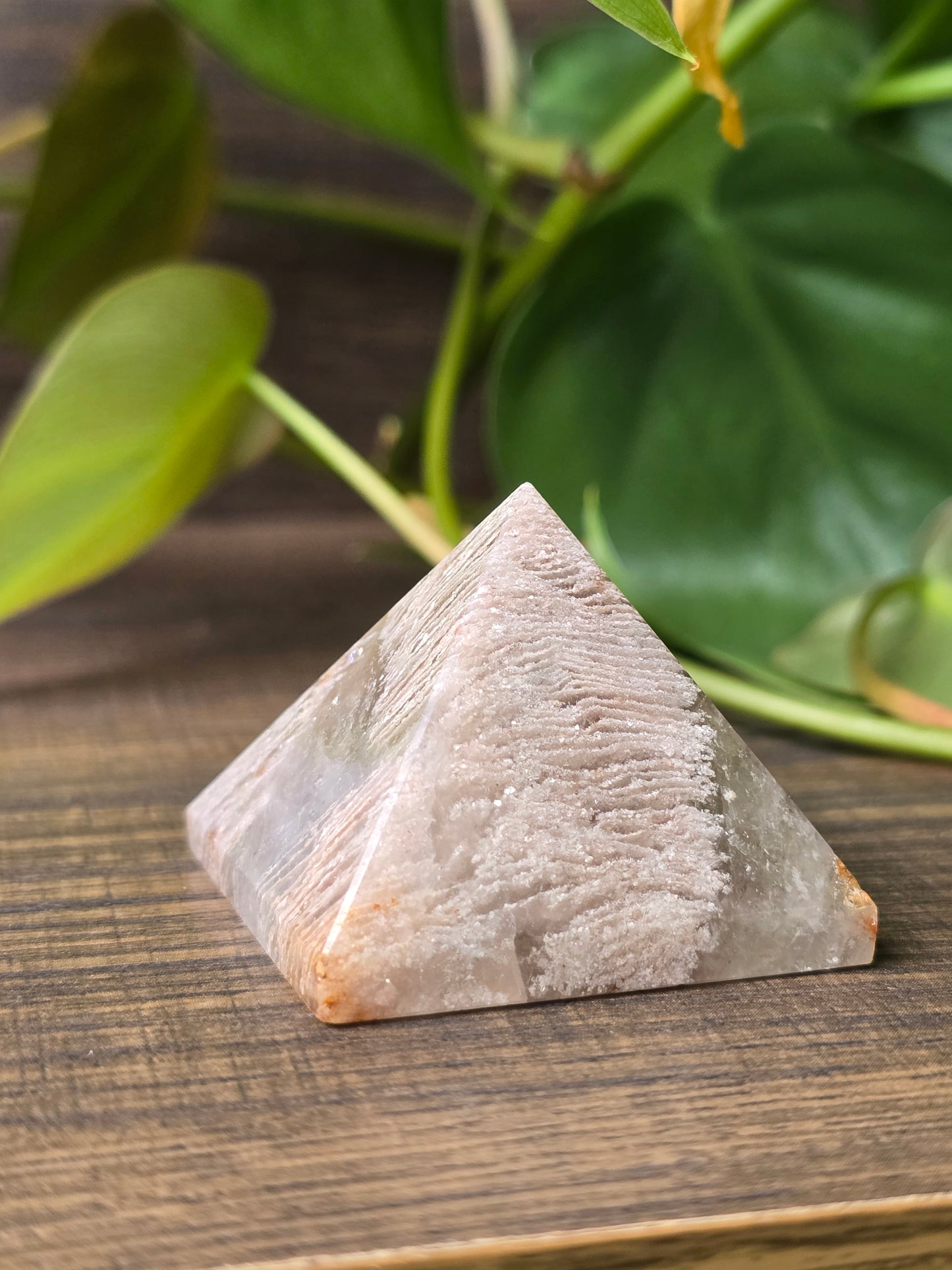 Garden Quartz Pyramid