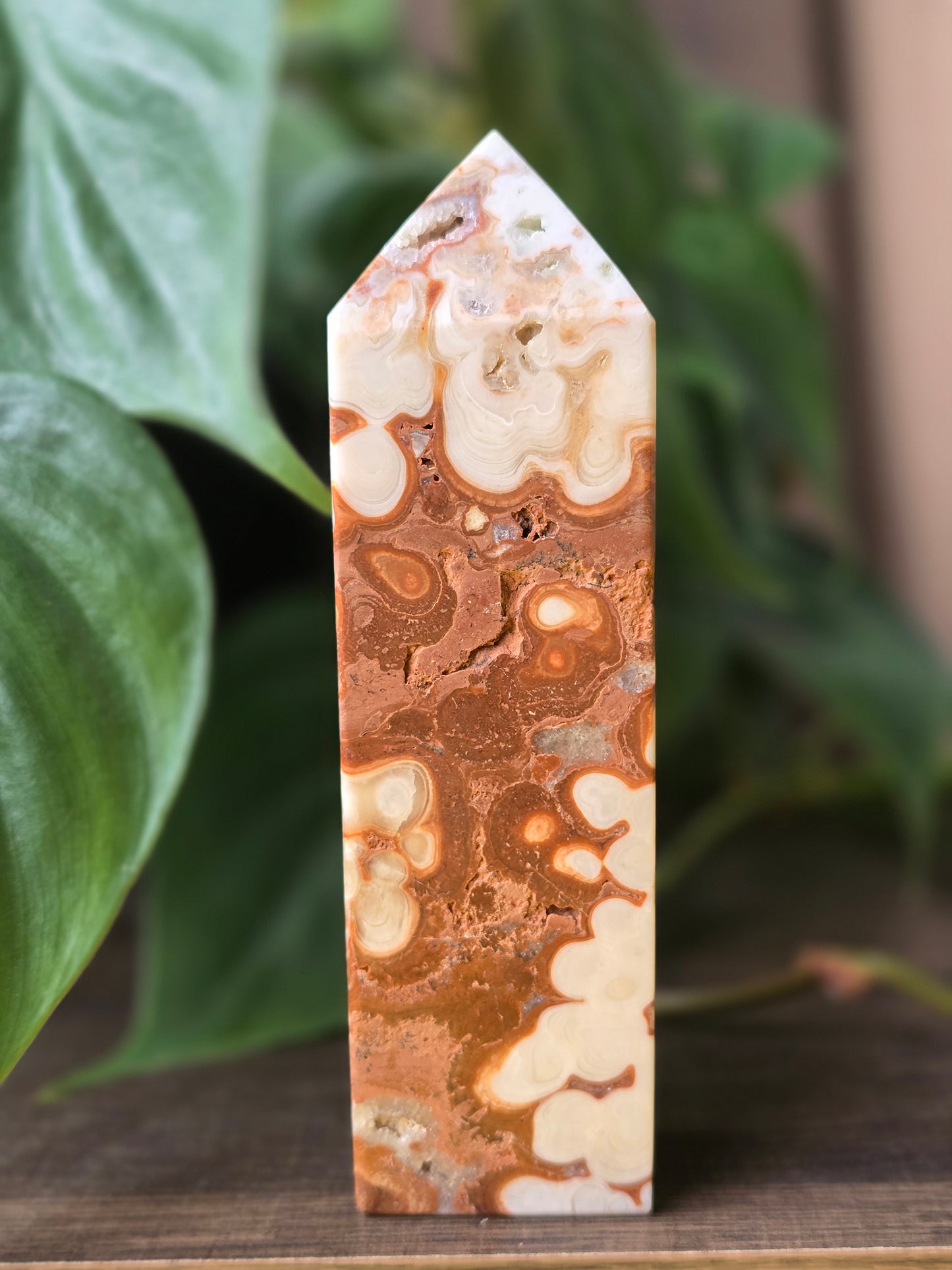 Chocolate Calcite Tower