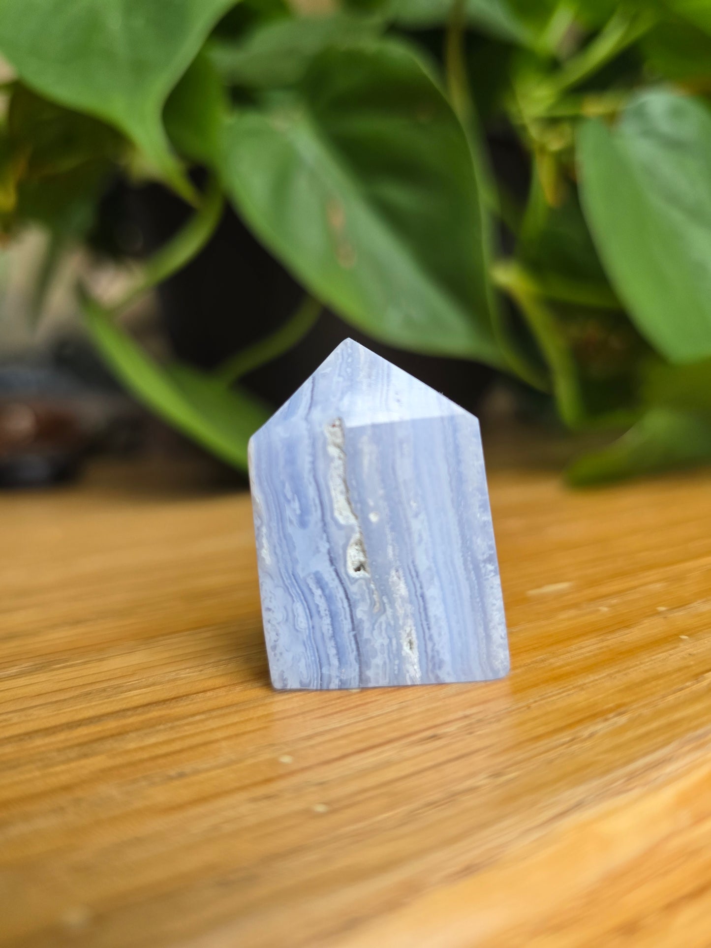 Blue Lace Agate Point