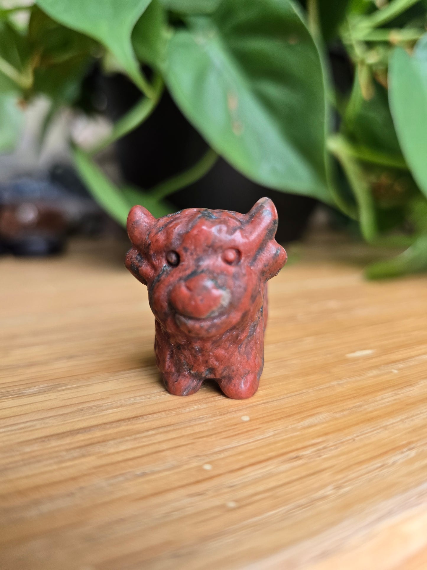 Red Jasper Cow