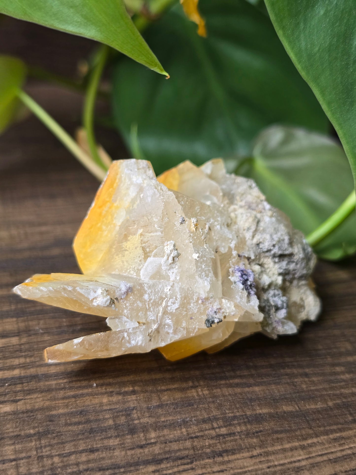 Mango Calcite Specimen